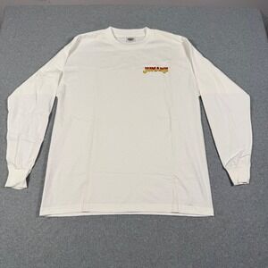 Vintage 90s Jumanji Murina Long Sleeve T-Shirt XL White Graphic Movie Tee USA